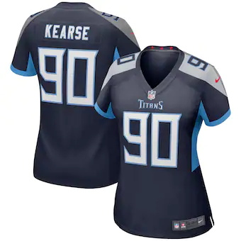 womens nike jevon kearse navy tennessee titans game retired